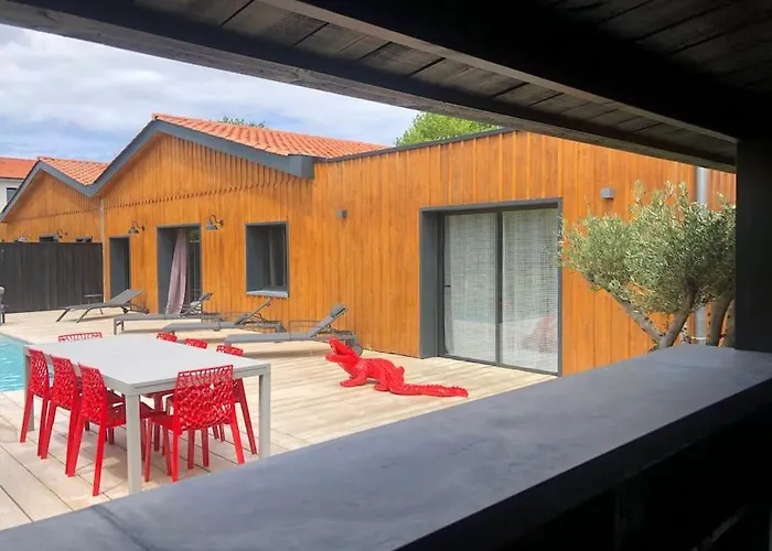 Nanie - Centre-ville, Piscine, Wifi - De Buch לה-טסט-דה-בוש